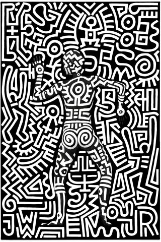 hommage IV Haring